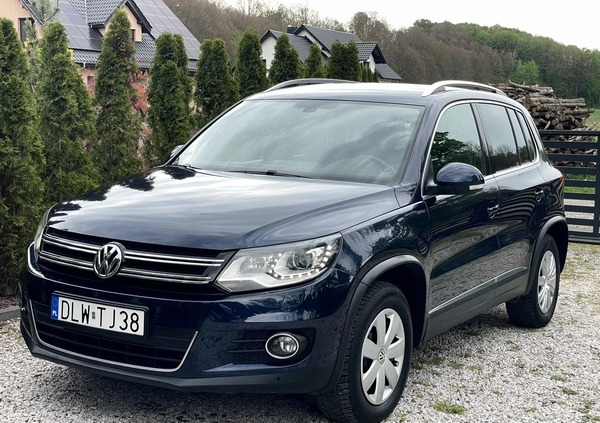 Volkswagen Tiguan cena 49900 przebieg: 229075, rok produkcji 2015 z Recz małe 781